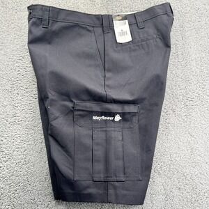New Dickies Gray Cargo Shorts 40 Grey Gray LR542DC Work Wear Flat Front‎ Mens